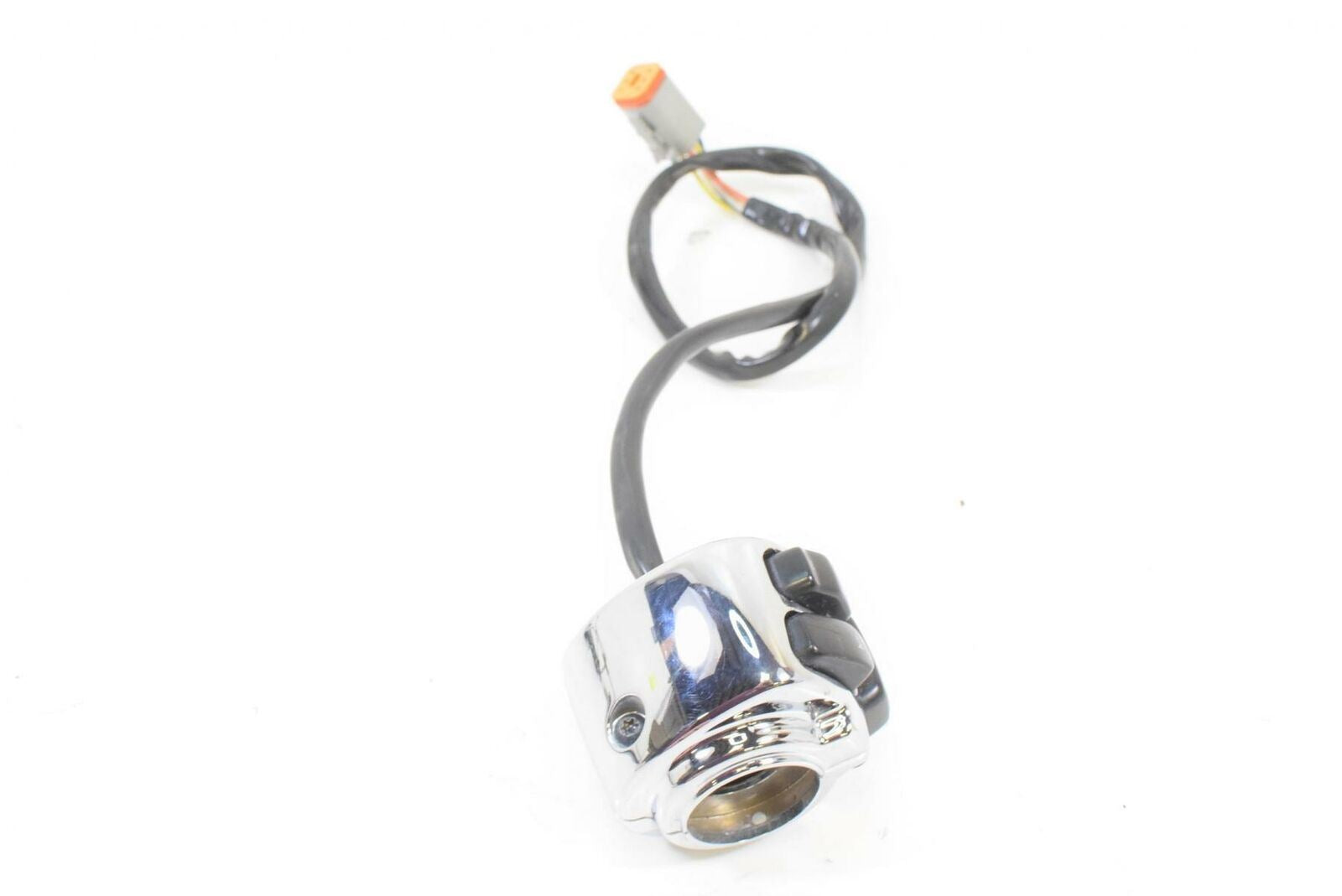 1999 Harley Sportster XL1200 Chrome Left Hand Light Control Switch 71682-06A {{ shop.shopifyCountryName }} - Mototech271