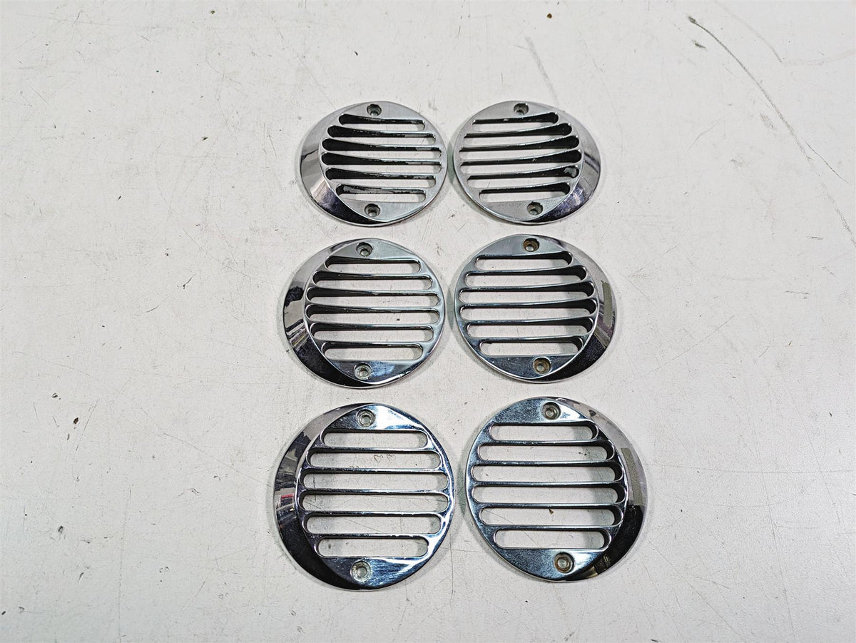 1999 Harley Touring FLHTC Electra Glide Front Rear Blinker Chrome Cover Set {{ shop.shopifyCountryName }} - Mototech271