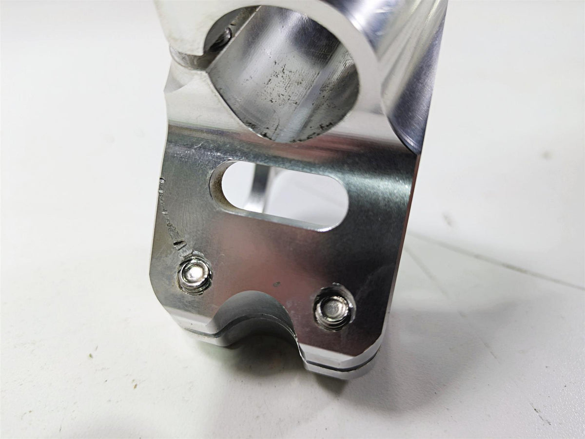 2003 Kawasaki ZX9R Ninja Tarazon 46mm Clip On Handle Bar Clamp Set for 22mm Bar {{ shop.shopifyCountryName }} - Mototech271
