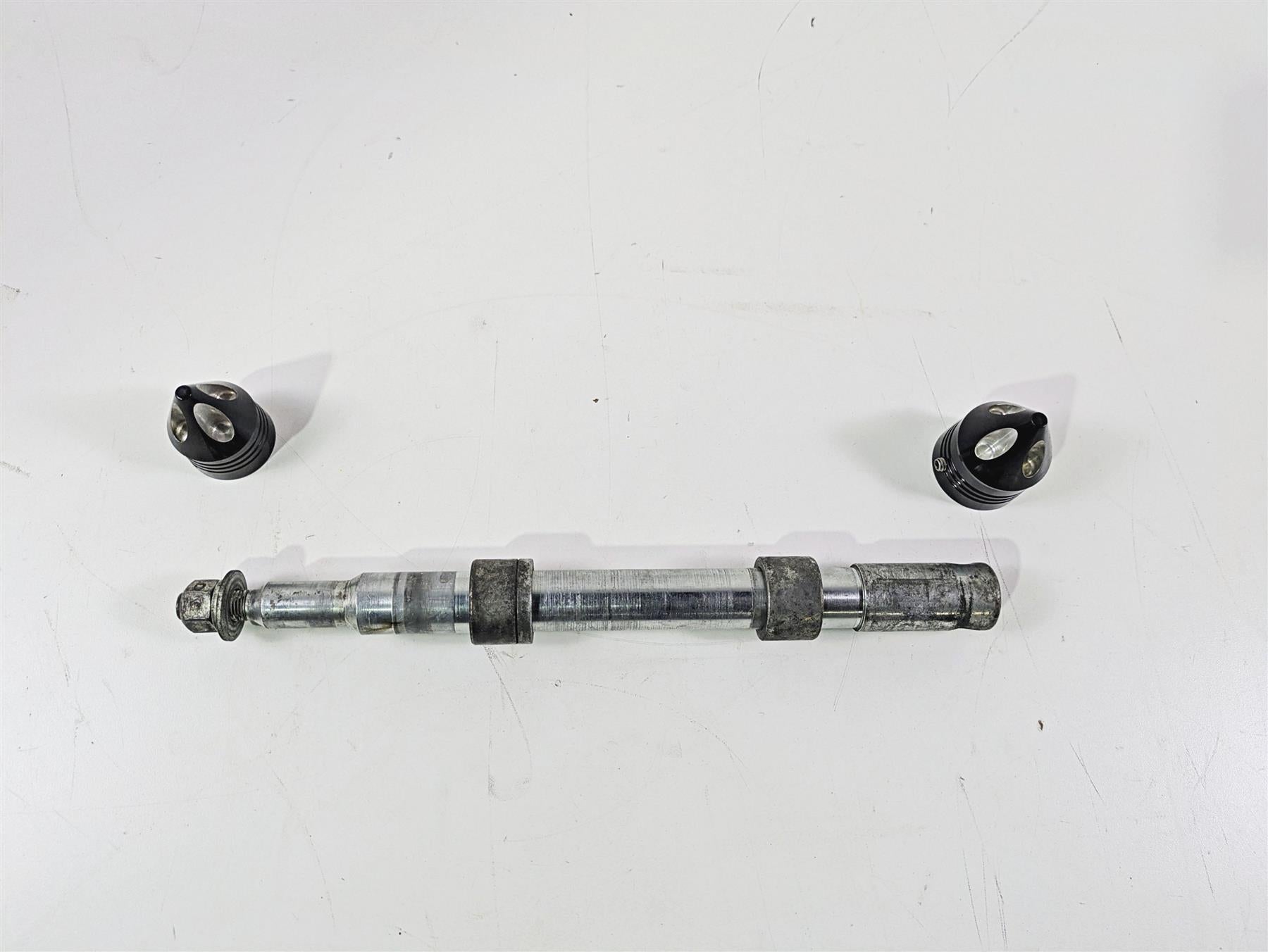 2001 Harley Touring FLHX Street Glide Front Axle Wheel Spindle 1" 43364-00 {{ shop.shopifyCountryName }} - Mototech271
