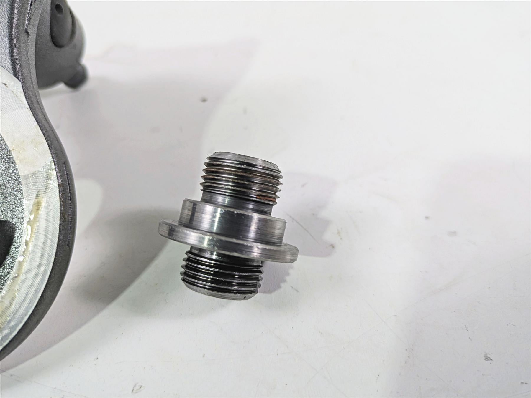 2010 Harley Touring FLHXSE CVO Street Glide Oil Cooler Flange Adapter 63076-09A {{ shop.shopifyCountryName }} - Mototech271