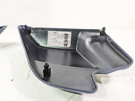 2003 Harley Touring FLHTCUI E-Glide 100th Side Cover Gunmetal Pearl Set 66250-97 {{ shop.shopifyCountryName }} - Mototech271