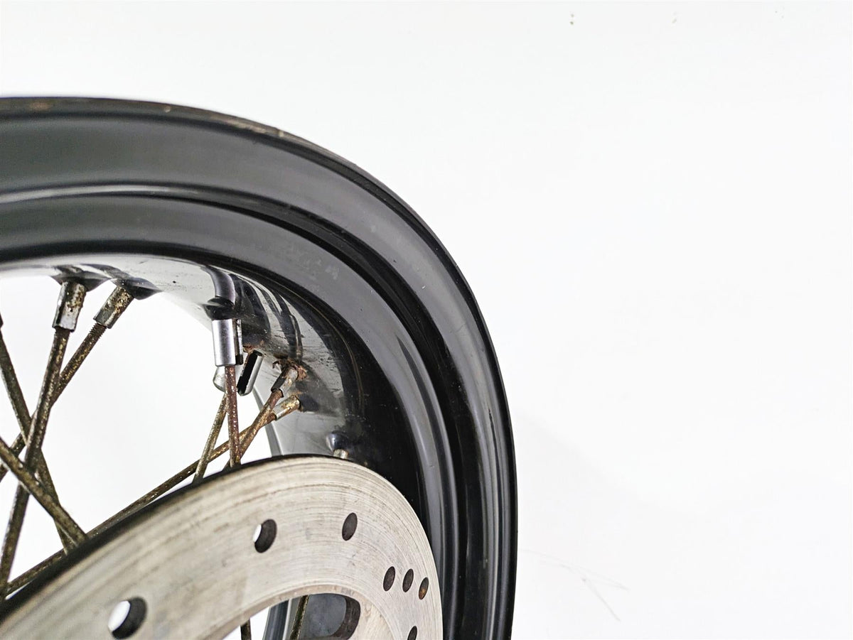 2008 Harley FLSTSB Cross Bones Straight 17x6 Rear Wheel Spoke Rim 44936-08 {{ shop.shopifyCountryName }} - Mototech271