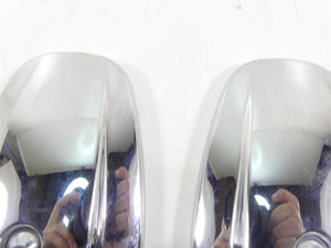 2014 Harley Touring FLHTK Electra Glide Rear Chrome View Mirror Set 91845-03B | Mototech271