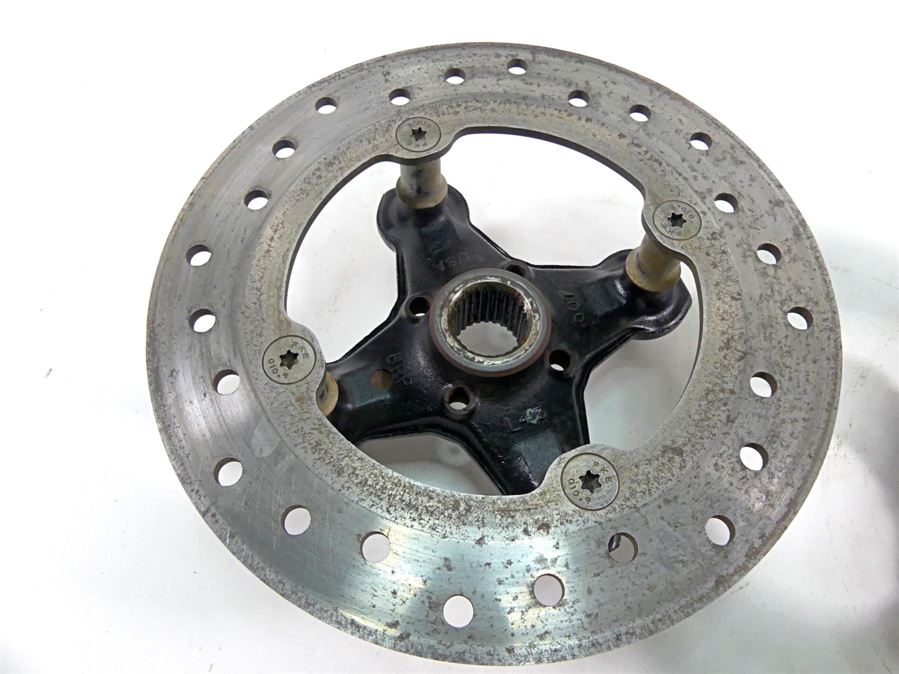 2018 Can Am Commander 1000R XT Front Brake Rotor Wheel Hub Set 705401314 {{ shop.shopifyCountryName }} - Mototech271