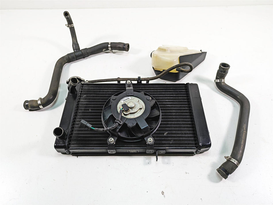 2012 Triumph Tiger 800XC ABS Radiator Fan Reservoir Hoses Lines Set T2100308 {{ shop.shopifyCountryName }} - Mototech271