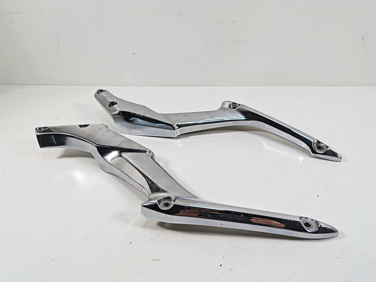 2009 Yamaha XV1900 Raider Rear Chrome Fender Support Braces L 5C7-21613-00-00 {{ shop.shopifyCountryName }} - Mototech271