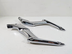 2009 Yamaha XV1900 Raider Rear Chrome Fender Support Braces L 5C7-21613-00-00