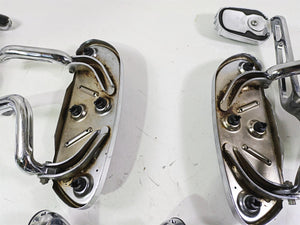 2011 Harley Touring FLHTCUSE CVO E-Glide Chrome Full Floor Board Set 51499-09A | Mototech271