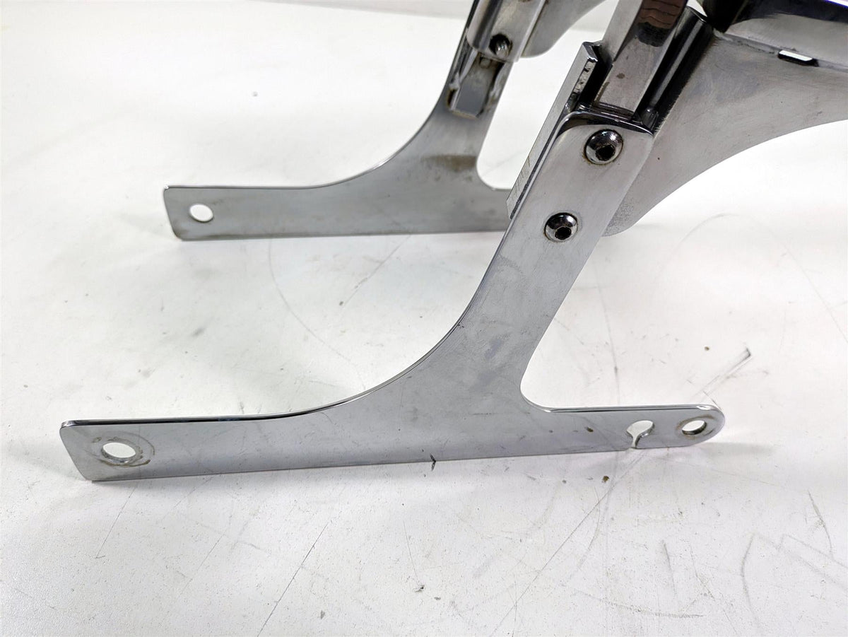 2000 Harley Dyna FXDL Low Rider Rear Chrome Sissy Bar Backrest Luggage Six Pack Rack {{ shop.shopifyCountryName }} - Mototech271
