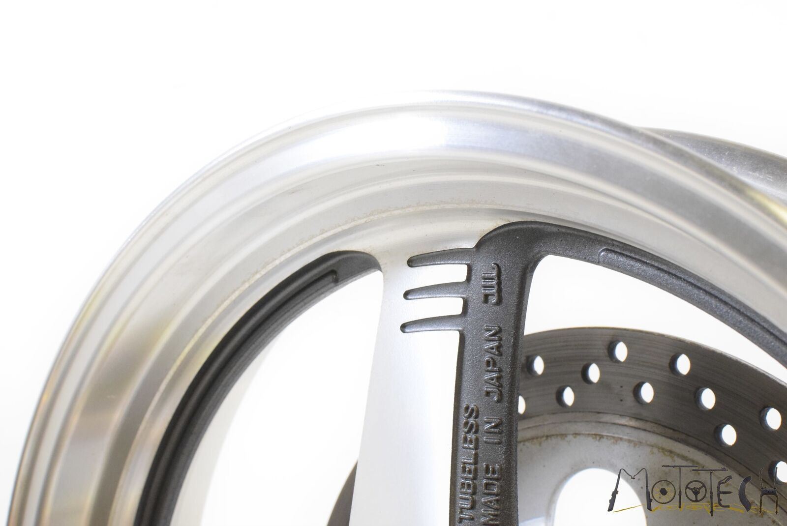 2001 Suzuki VZ800 Marauder Front Wheel Rim 16x3 Straight 54111-48E00-12R {{ shop.shopifyCountryName }} - Mototech271