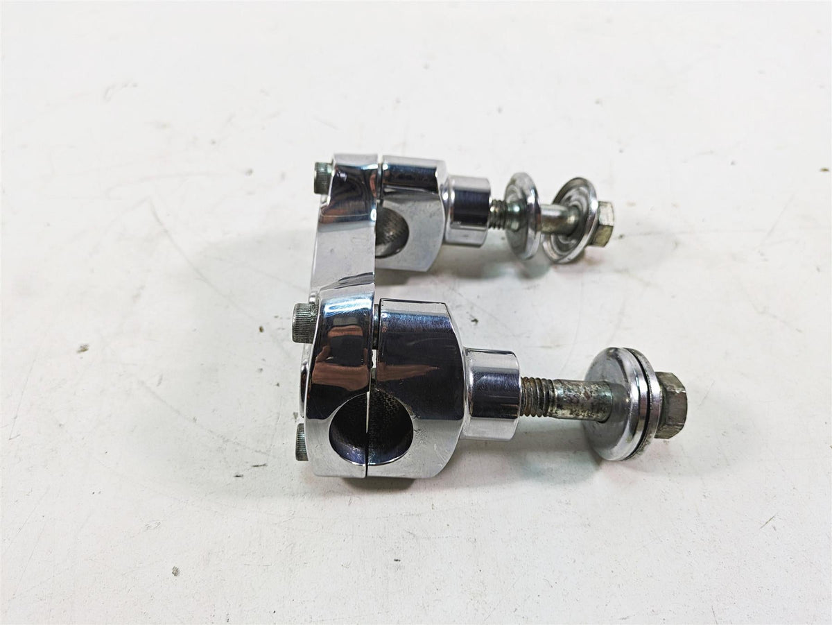 2005 Harley Dyna FXDL Low Rider Handlebar Riser Holder Set 1 3/4" 56567-86B {{ shop.shopifyCountryName }} - Mototech271