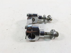 2005 Harley Dyna FXDL Low Rider Handlebar Riser Holder Set 1 3/4" 56567-86B | Mototech271