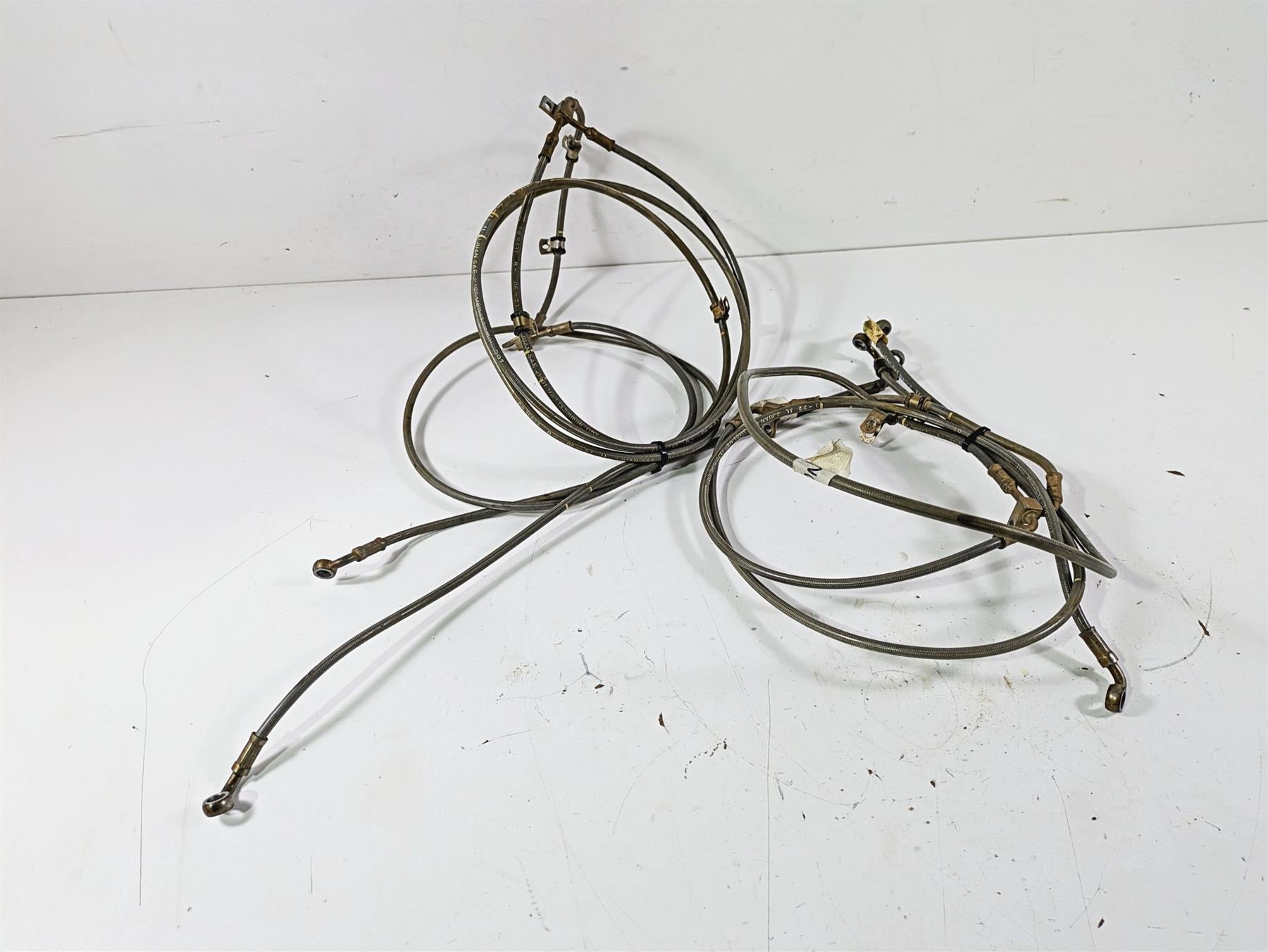 2022 Can-Am Defender XMR HD10 Flexible Brake Line Hose Set 705601758 705601760 {{ shop.shopifyCountryName }} - Mototech271