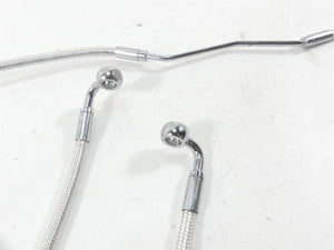 2012 Harley Touring FLHX Street Glide Front Ape Hanger Abs Brake Lines 40612-09 | Mototech271