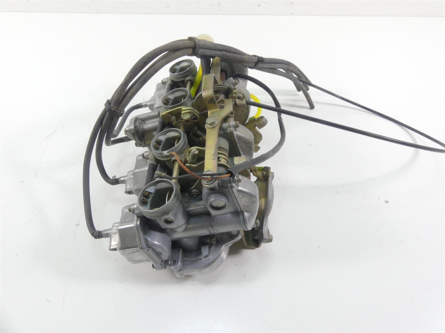 1977 Honda CB750 A Four Hondamatic Carburetor Carb Set - Video 16100-393-054 {{ shop.shopifyCountryName }} - Mototech271