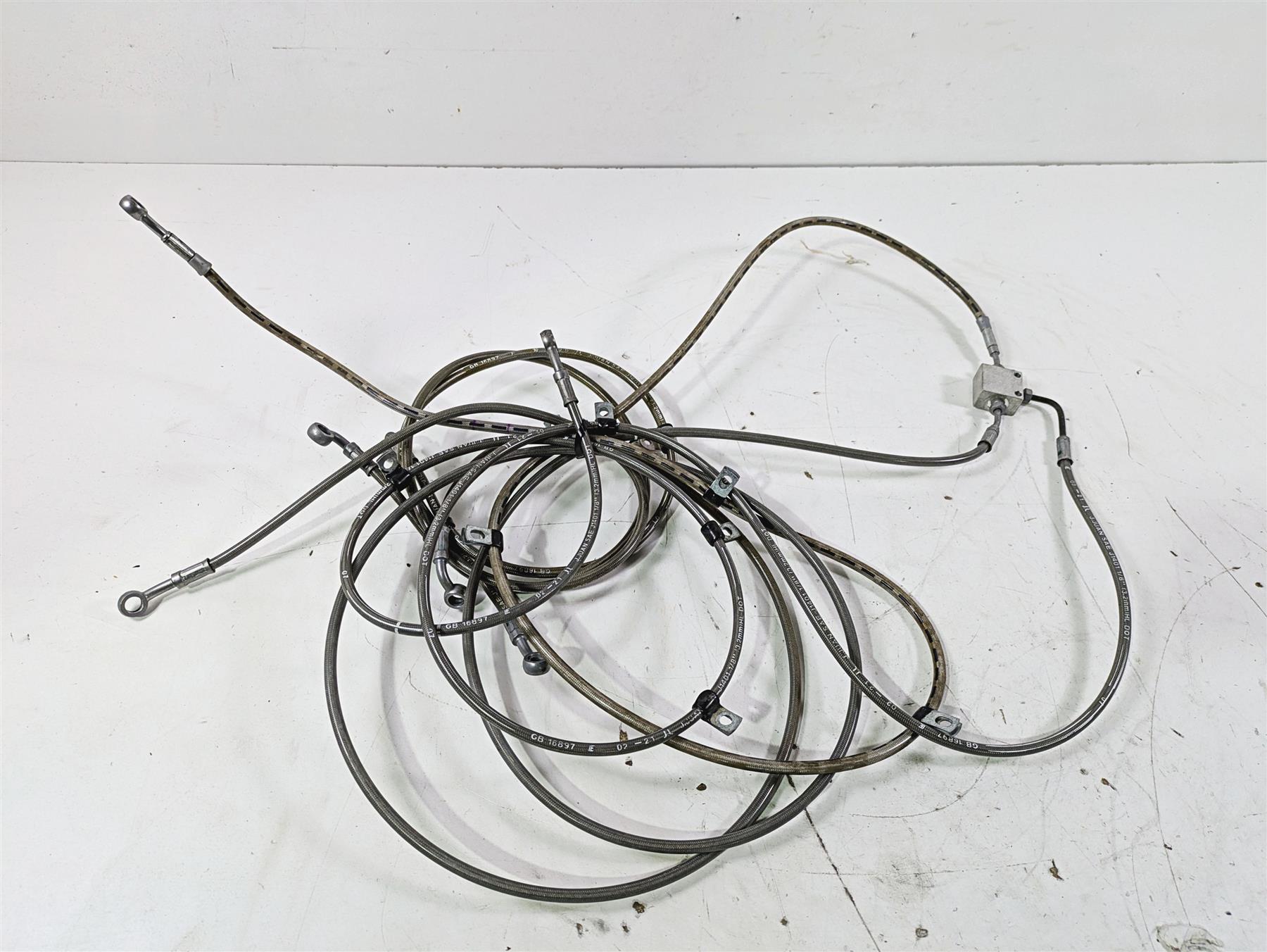 2022 Polaris RZR XP 4 1000 Premium Front Rear Brake Line Hose Set 1912881 {{ shop.shopifyCountryName }} - Mototech271