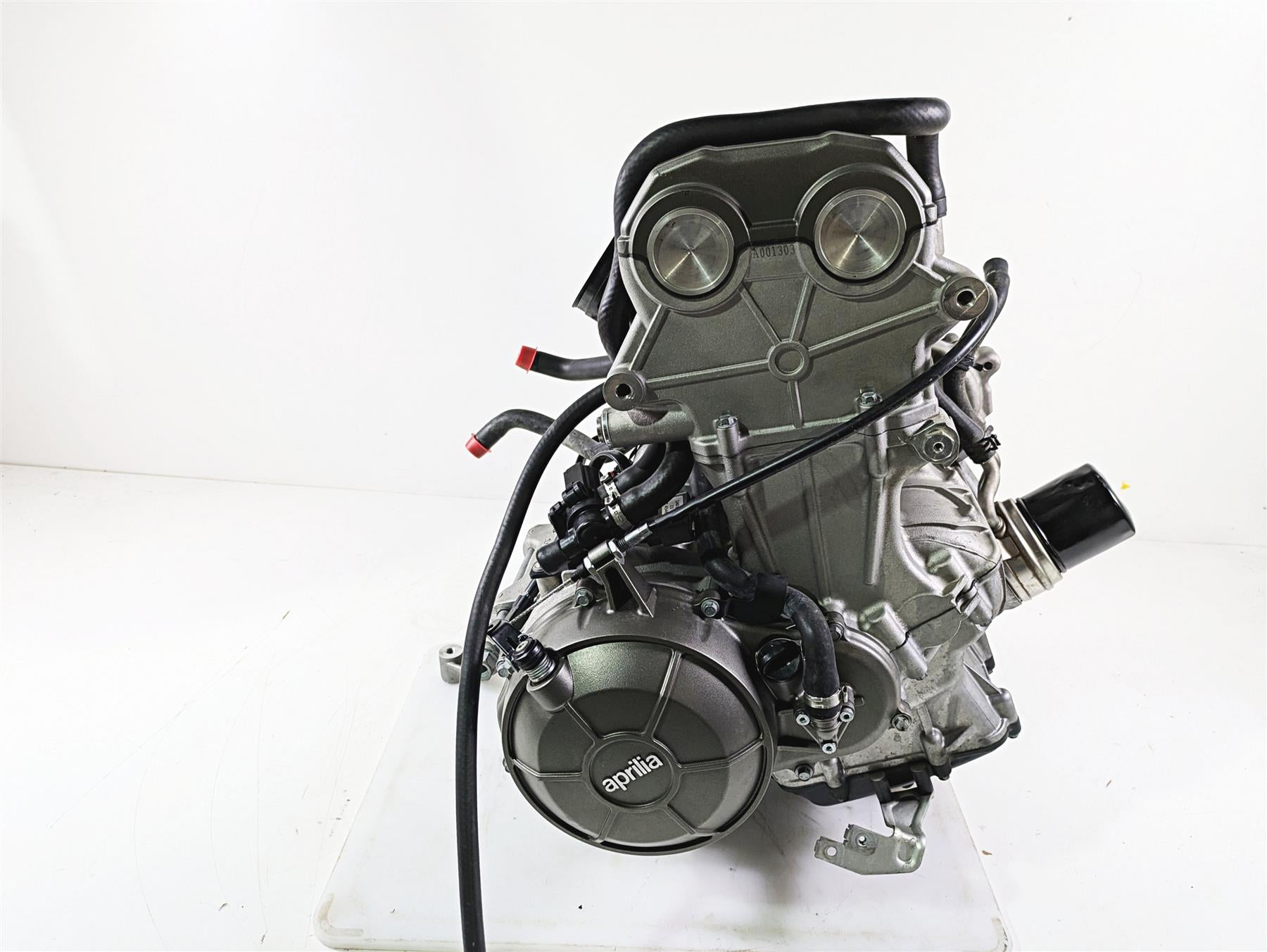 2021 Aprilia RS660 Running Engine Motor 2K -Video -BROKE MOUNT CM2966115 {{ shop.shopifyCountryName }} - Mototech271