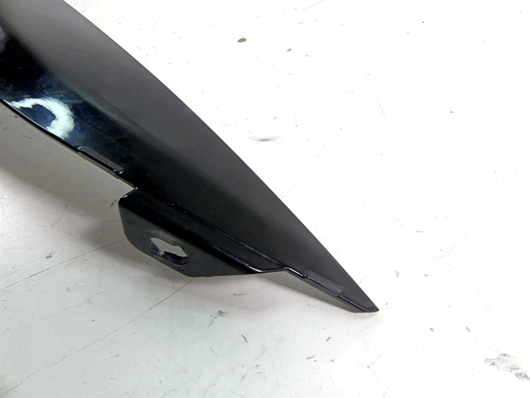 2018 BMW S1000RR K46 Left Badge Carrier Panel Cover Fairing - Black 46638548157 {{ shop.shopifyCountryName }} - Mototech271