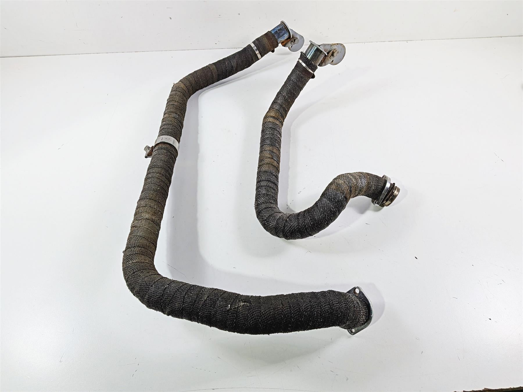2002 Harley Davidson XLH883 Sportster Custom Exhaust System + Rain Flap Covers {{ shop.shopifyCountryName }} - Mototech271