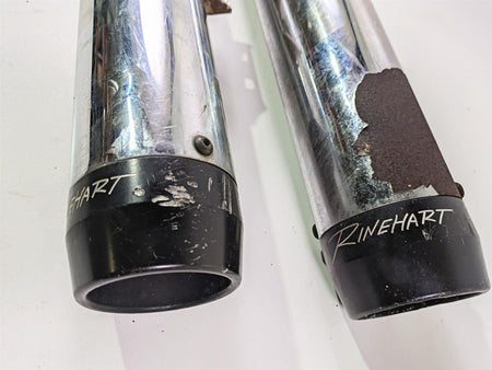 2018 Harley FLHCS Softail Heritage 115th Rinehart 3.5" Slip On Exhaust 500-1216 {{ shop.shopifyCountryName }} - Mototech271