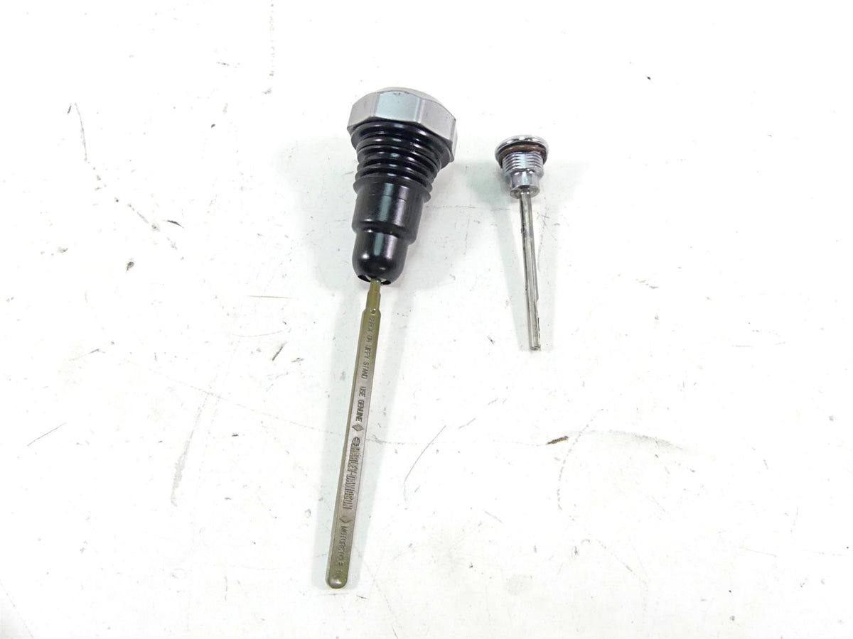 2008 Harley Touring FLHX Street Glide Oil Dip Stick Set 37065-06A 62849-07A {{ shop.shopifyCountryName }} - Mototech271