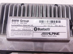 2011 BMW R1200RT K26 Radio Audio Control Multimedia Bluetooth Module 65128521836