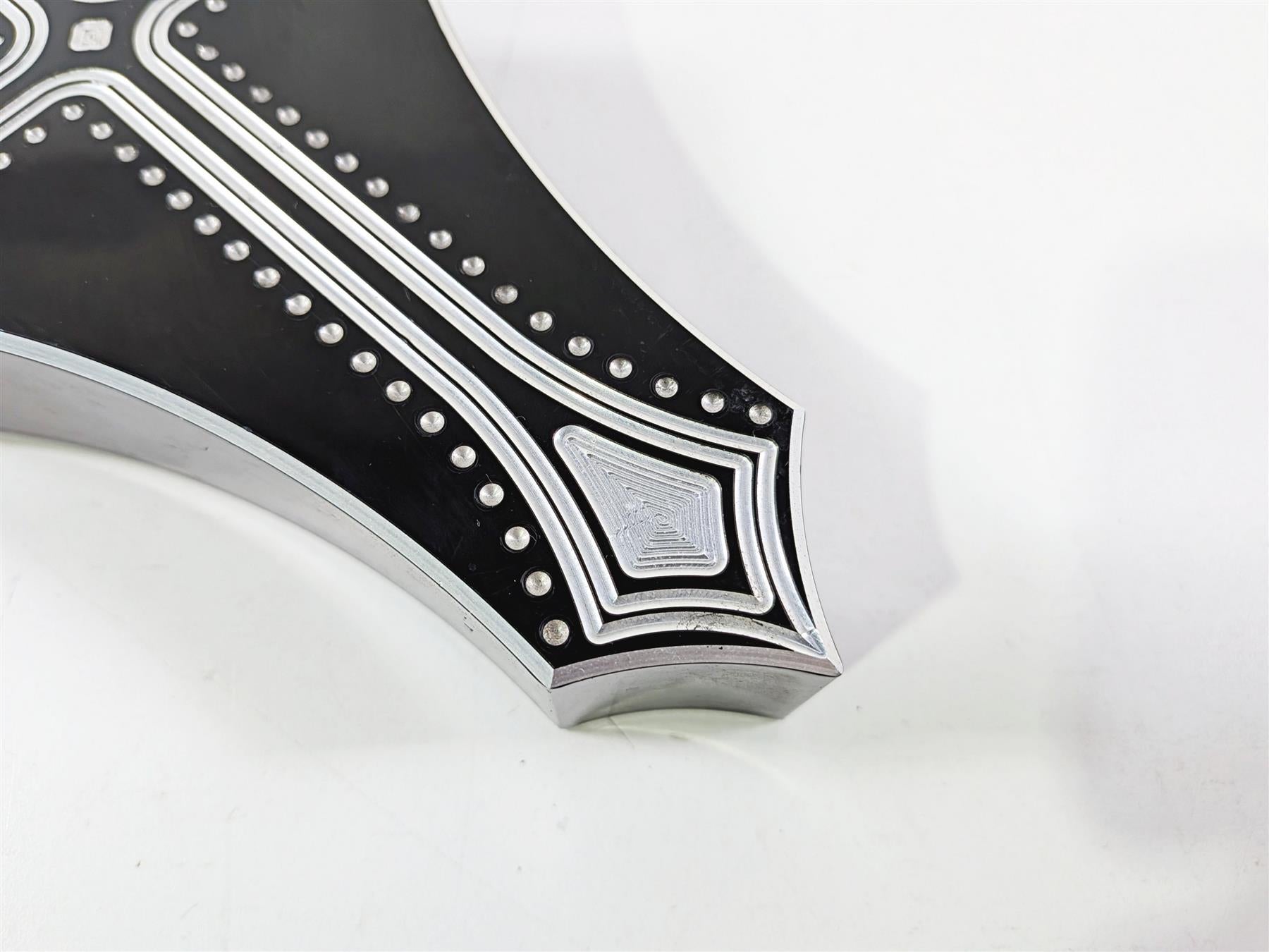 2017 Harley Touring FLHXS Street Glide Precision Billet Darkside Horn Cover DRK-570-Black-Mototech271