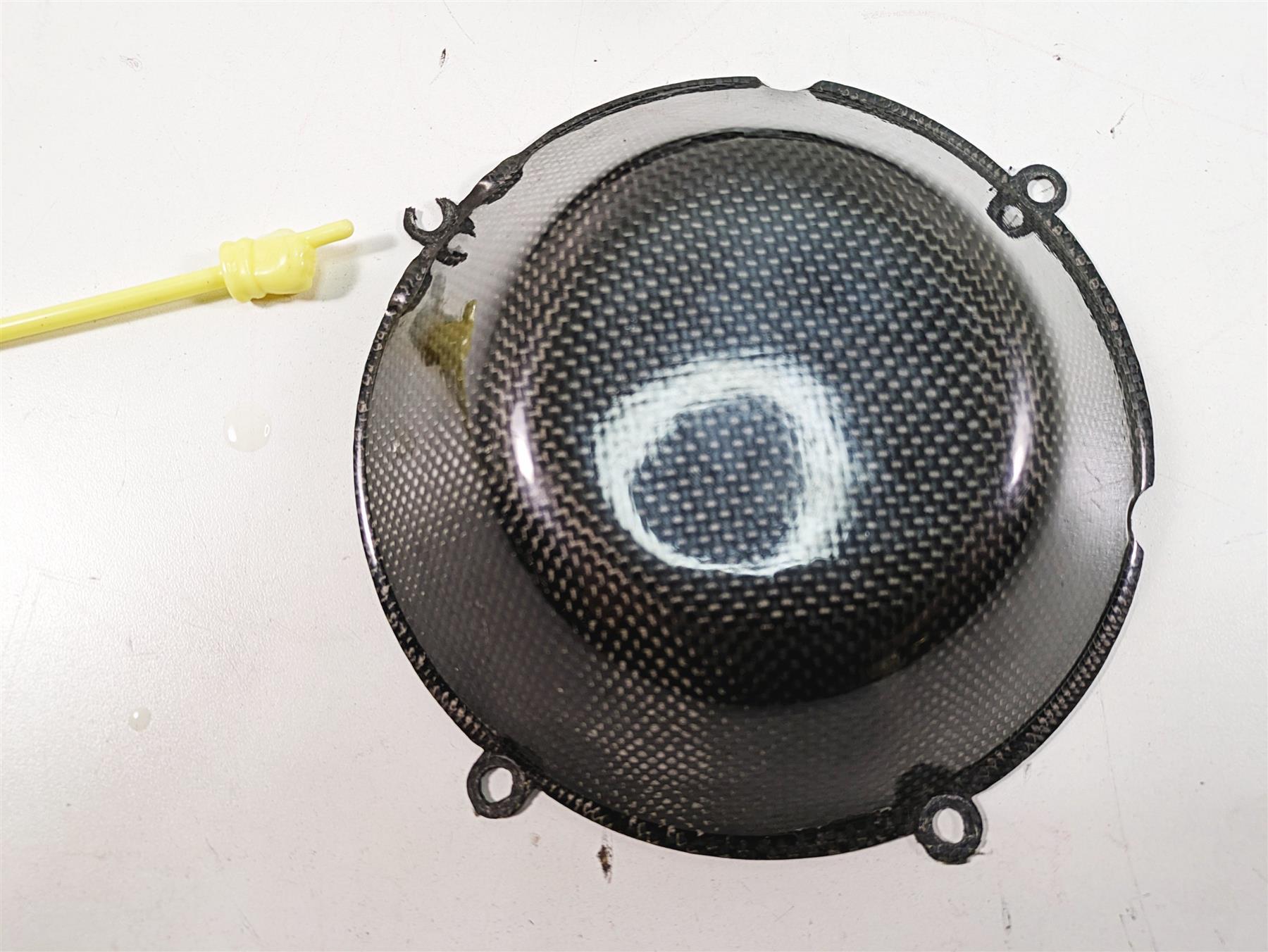 2011 Ducati Hypermotard 1100 Evo SP Carbon Timing Belt Clutch Covers 24511031A {{ shop.shopifyCountryName }} - Mototech271