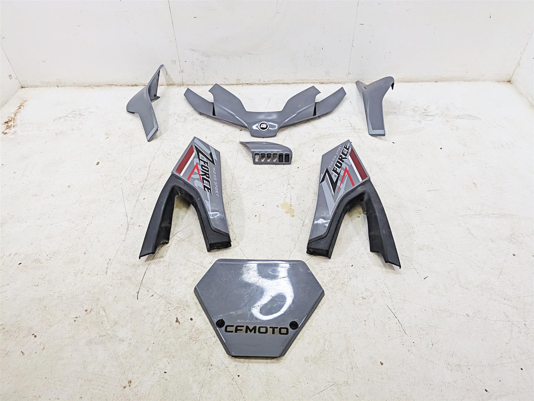 2022 CFMoto Zforce 950 Sport Fender Hood Fairing Cover Set 5BY0-371001