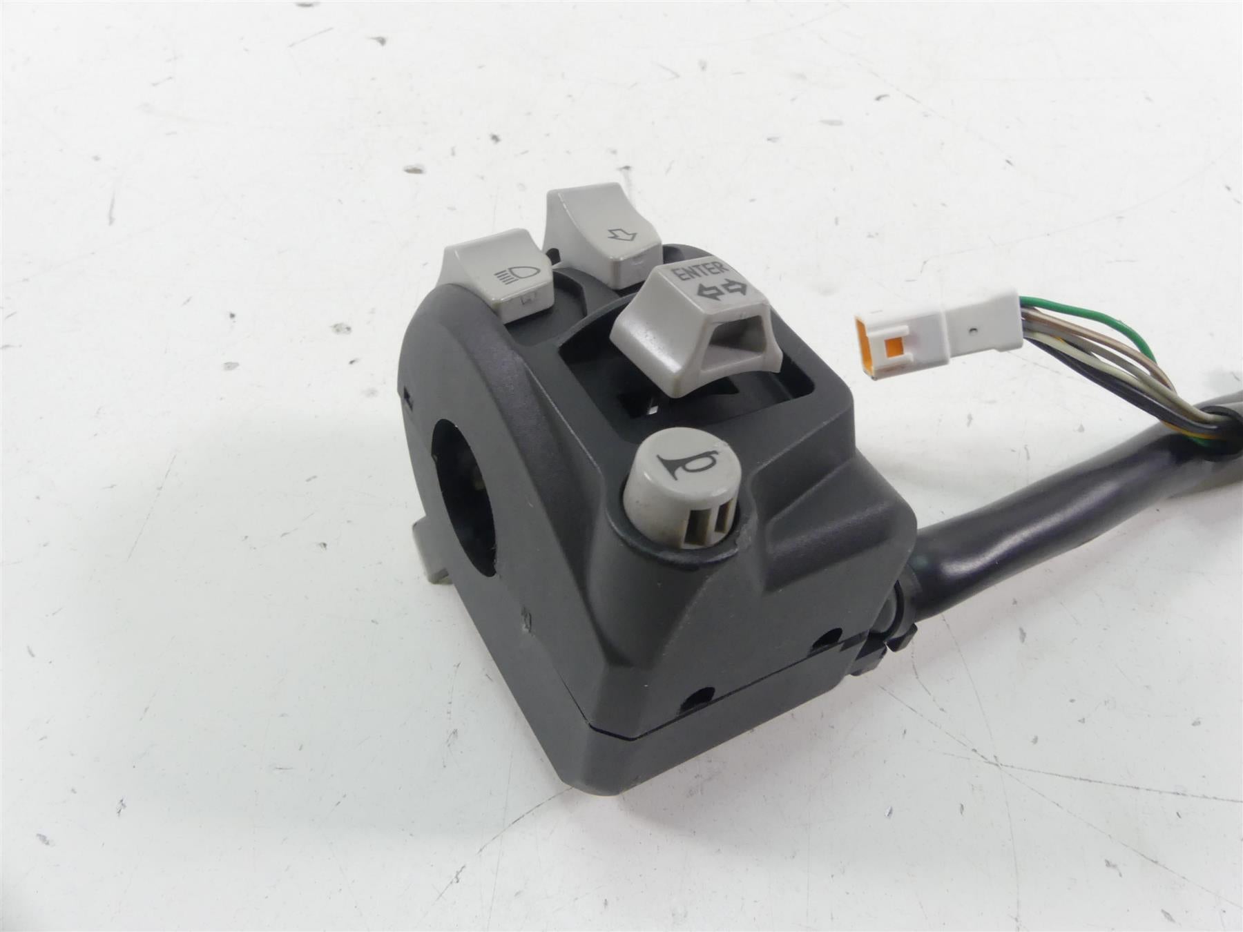 2017 Ducati Monster 1200 S Left Hand Turn Signal Lights Control Switch 65110281B {{ shop.shopifyCountryName }} - Mototech271