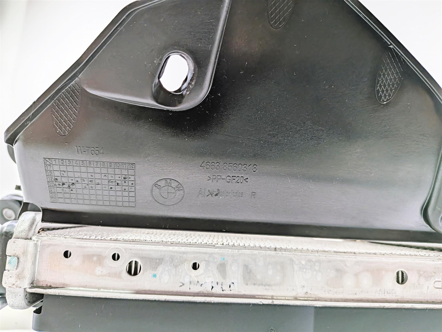 2021 BMW R1250GS K51 Adventure Right Radiator Fan Cover Set 17118546416-Mototech271