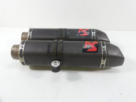 2013 Ducati Streetfighter 848 Akrapovic Carbon Exhaust Muffler Set US D550 134S {{ shop.shopifyCountryName }} - Mototech271