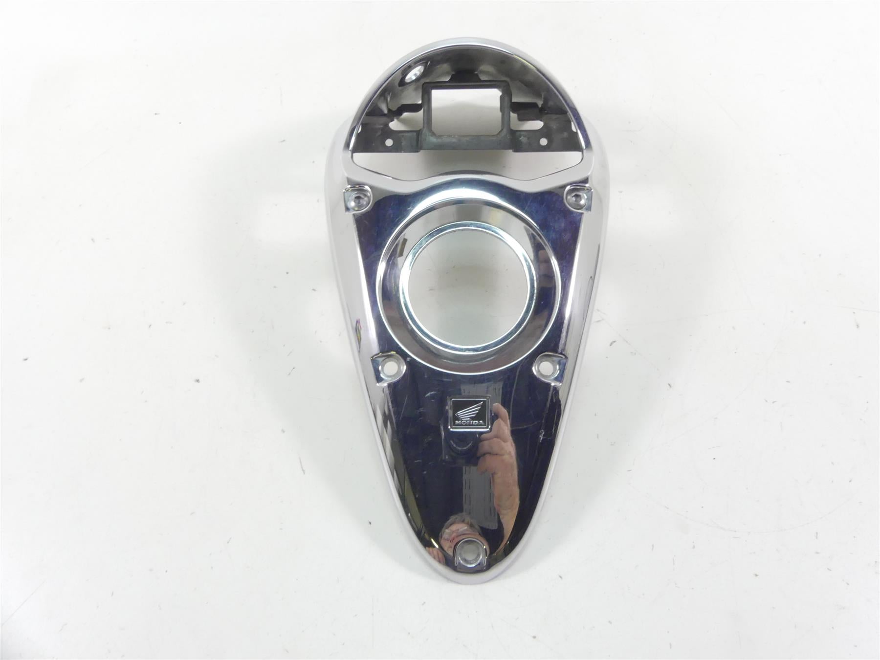 2005 Honda V-Twin VTX1800 S3 Tank Dash Cover Panel Speedo Housing 17621-MCV-000 {{ shop.shopifyCountryName }} - Mototech271