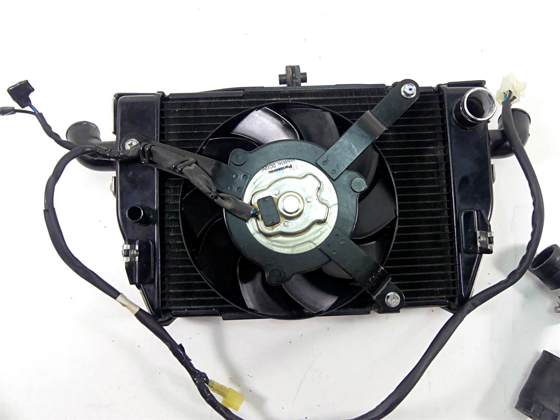 2012 Yamaha VMX17 VMAX 1700 Lower Radiator Fan Cover Hoses Set 2S3-12461-19-00 {{ shop.shopifyCountryName }} - Mototech271
