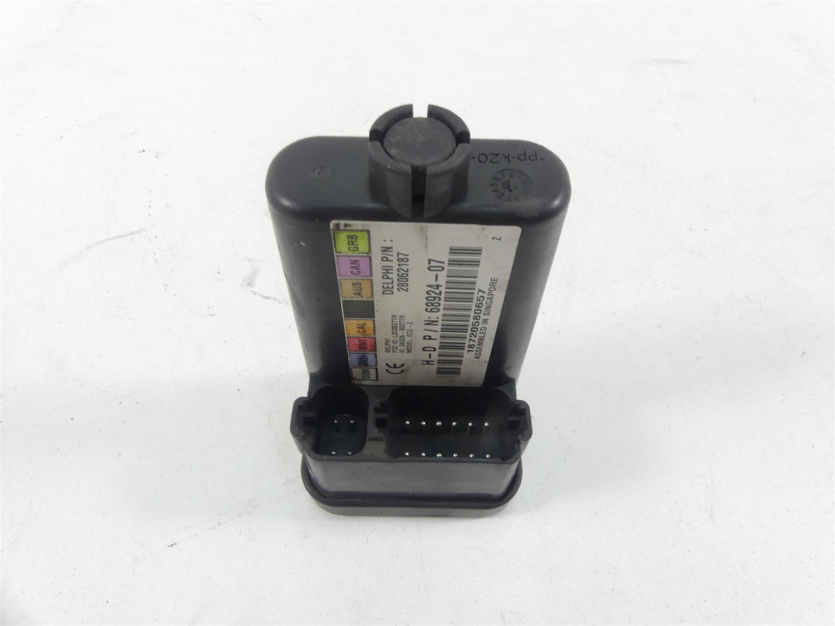 2012 Harley CVO FLHX SE3 Street Glide Tssm Turn Signal Security Module 68924-07 {{ shop.shopifyCountryName }} - Mototech271