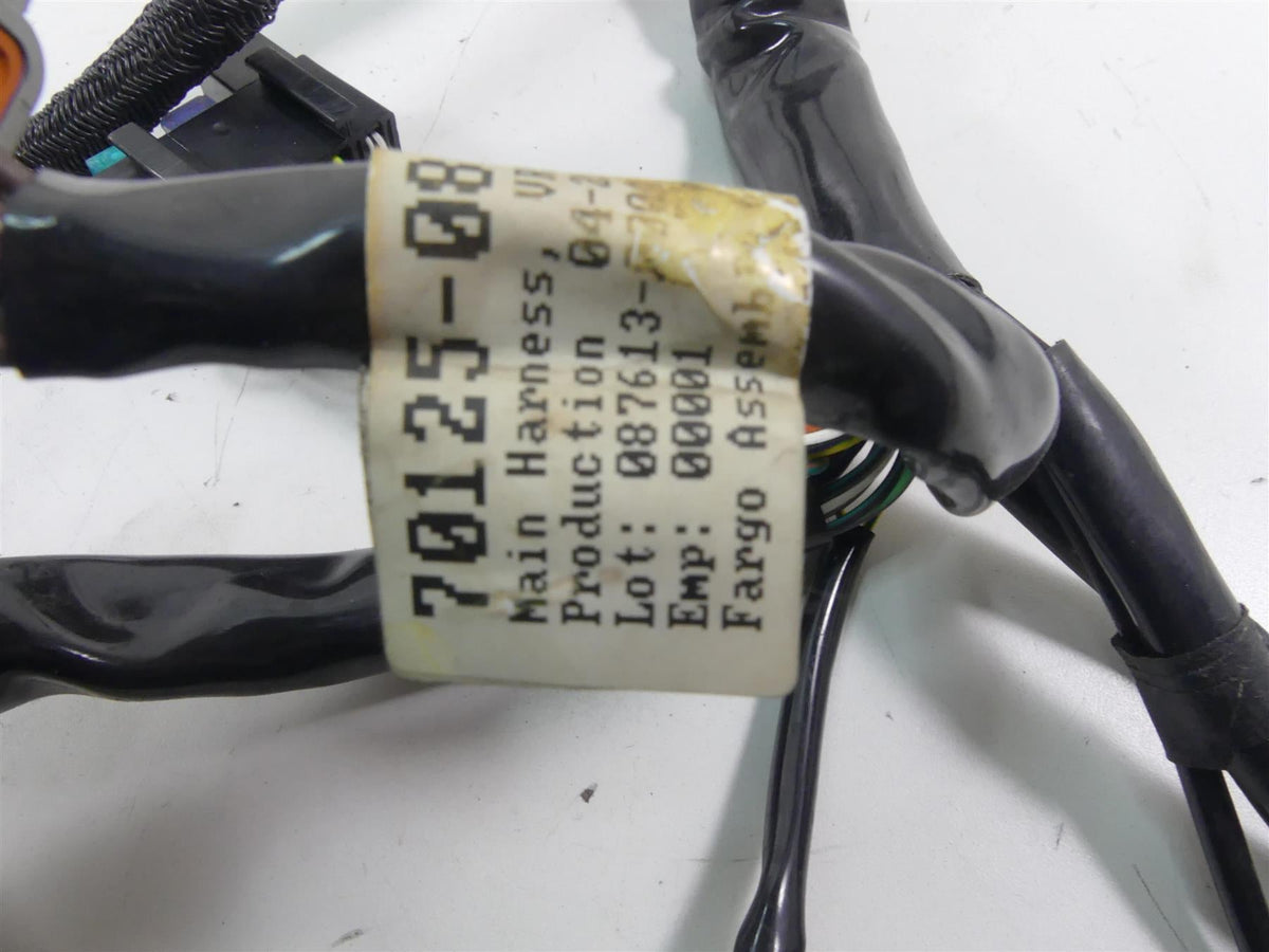 2011 Harley VRSCF Muscle Rod Main Wiring Harness Non Abs Set - No Cuts 70125-08A {{ shop.shopifyCountryName }} - Mototech271