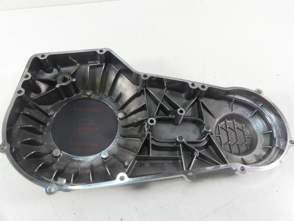 2004 Harley Softail FLSTFI Fat Boy Outer Primary Drive Clutch Cover 60506-99 {{ shop.shopifyCountryName }} - Mototech271