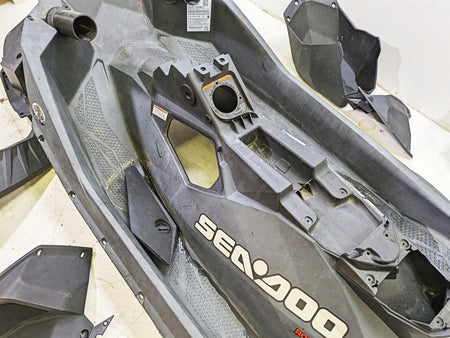 2019 Sea-Doo Spark 900 Trixx Body Plastic Black Cover Fairing Set 291004646 {{ shop.shopifyCountryName }} - Mototech271