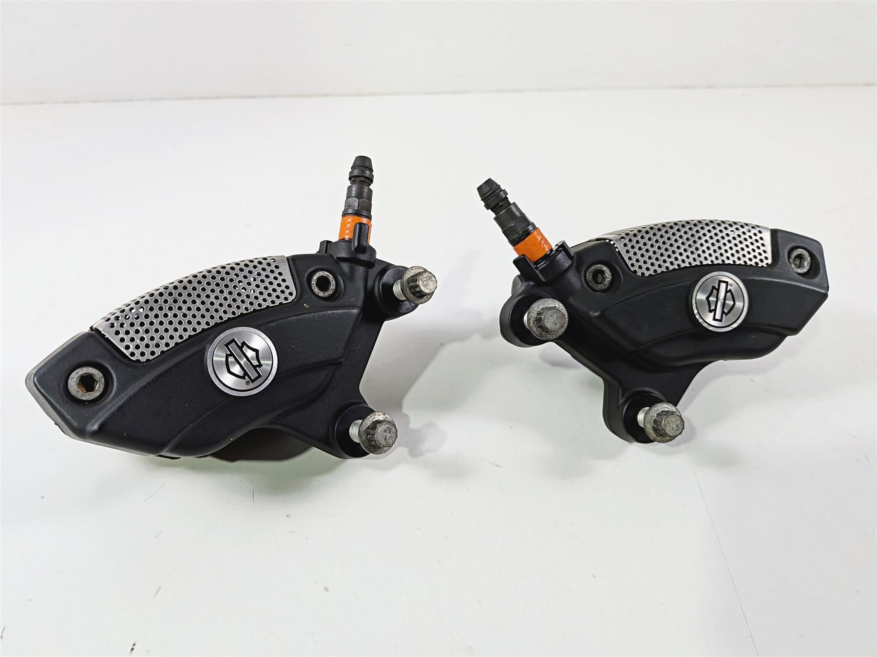 2014 Harley Touring FLHTK Electra Glide Front Brake Calipers 43027-08 44023-08-Mototech271