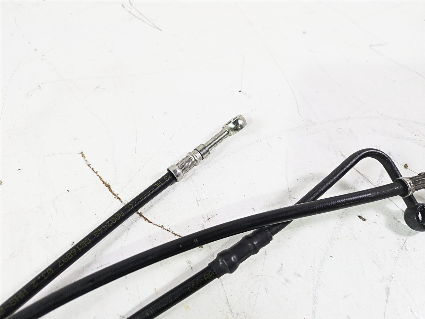 2016 Harley FLSTC Softail Heritage Abs Front Brake Line Hose Set 41800305 {{ shop.shopifyCountryName }} - Mototech271