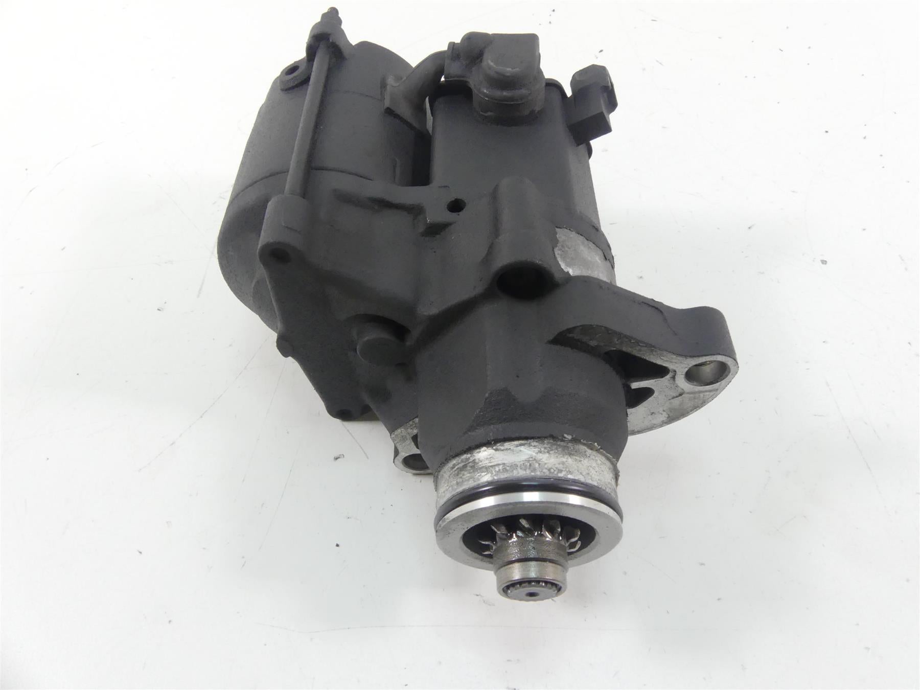2008 Harley FXCWC Softail Rocker C Engine Starter Motor 31618-06A {{ shop.shopifyCountryName }} - Mototech271