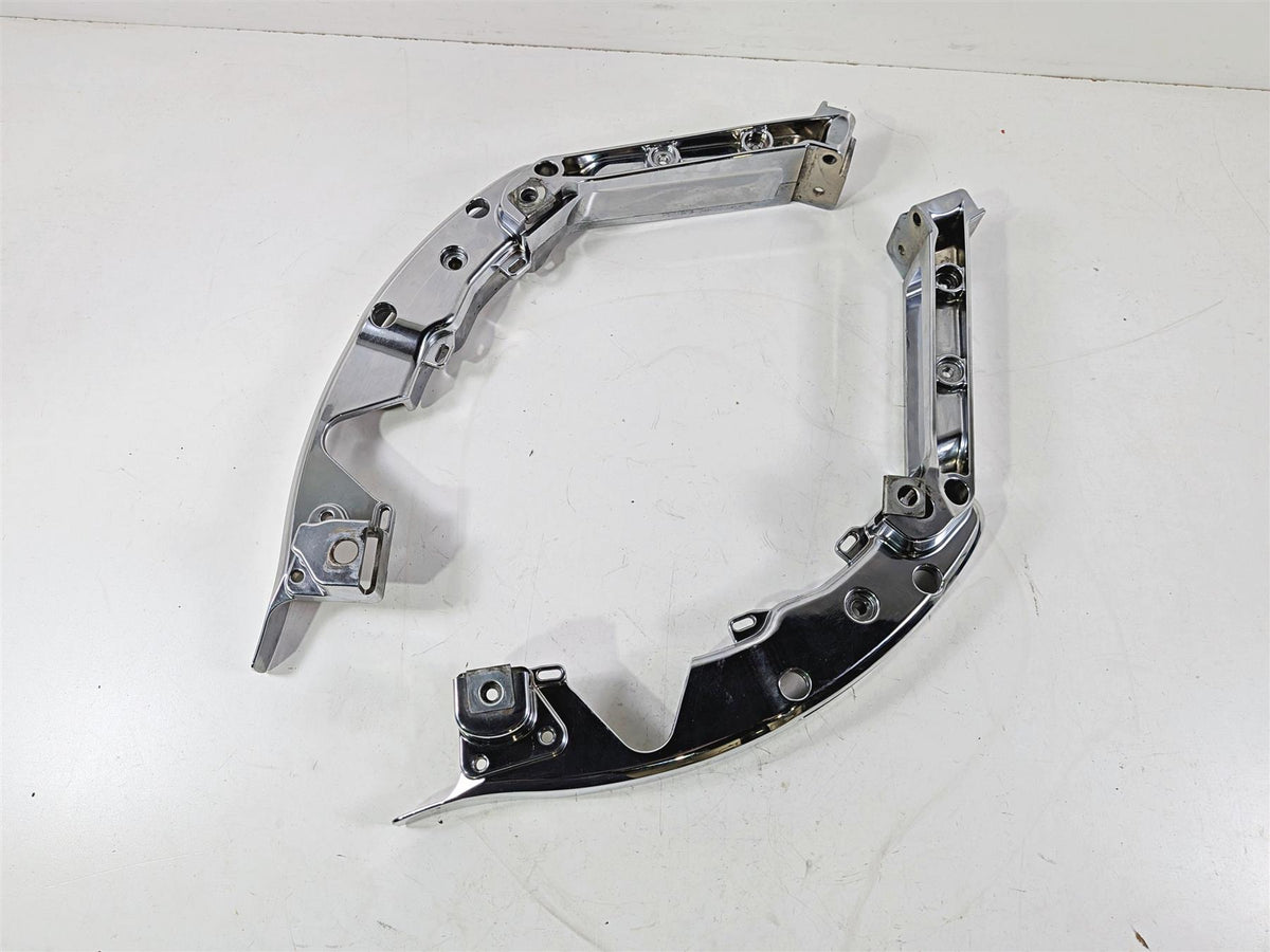 2015 Harley Touring FLTRUSE CVO Road Glide Saddlebag Support Holder Set 90200503-Mototech271