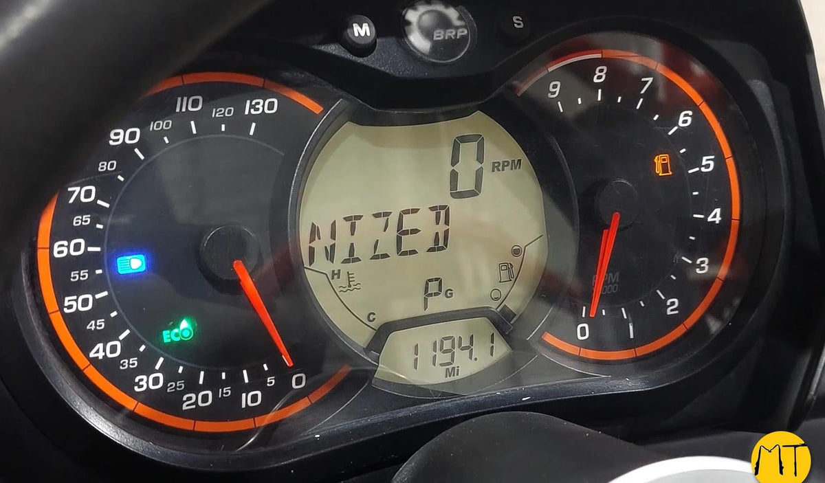 2018 Can Am Commander 1000R XT Speedometer Gauge Instrument - 1k Read 710005653 {{ shop.shopifyCountryName }} - Mototech271