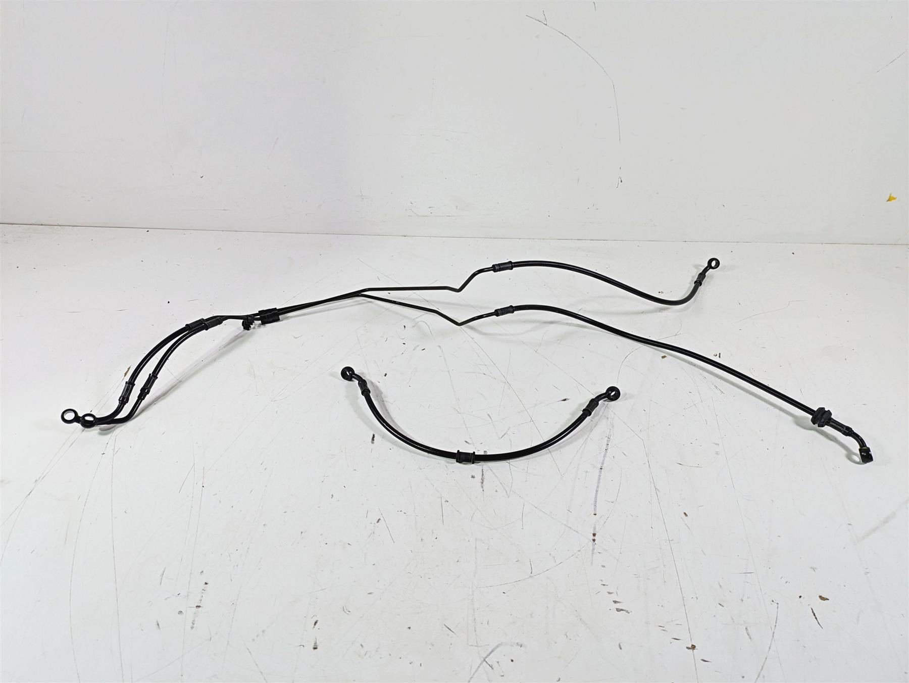 2021 Aprilia RS660 Front Abs Brake Line Hose Set 2B007004 2B007005 2B006455 | Mototech271