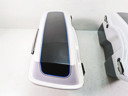 2008 Harley FLHTCU Electra Glide Left Right Saddlebag Saddle Bag Set 90752-93 {{ shop.shopifyCountryName }} - Mototech271