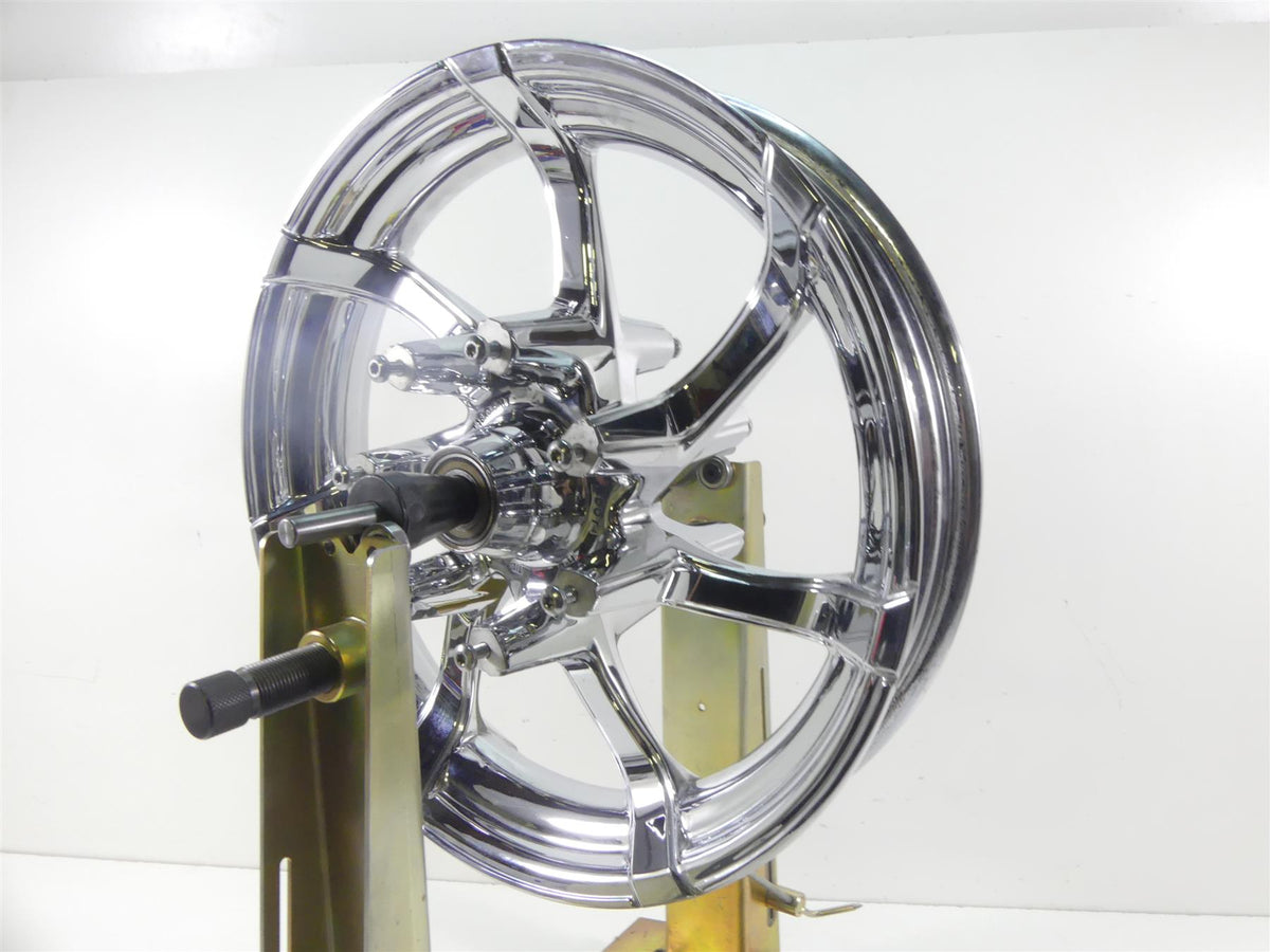 2010 Harley Touring FLHX Street Glide Front CVO 18x3.5 Chrome Wheel Rim -Read {{ shop.shopifyCountryName }} - Mototech271