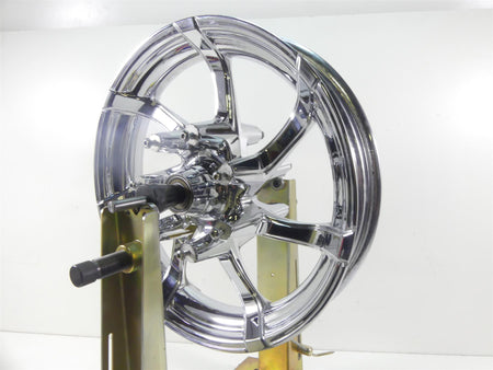 2010 Harley Touring FLHX Street Glide Front CVO 18x3.5 Chrome Wheel Rim -Read {{ shop.shopifyCountryName }} - Mototech271