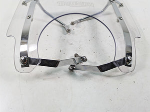 2011 Triumph America Roadster Screen Wind Shield Windshield + Mounts A9748030 | Mototech271