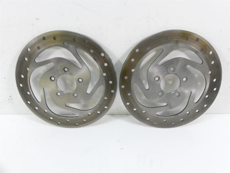 2009 Harley XR1200 Sportster Front Brake Rotor Disc Set 41820-08 {{ shop.shopifyCountryName }} - Mototech271